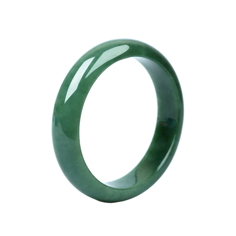 艾选潮品 天然翡翠手镯