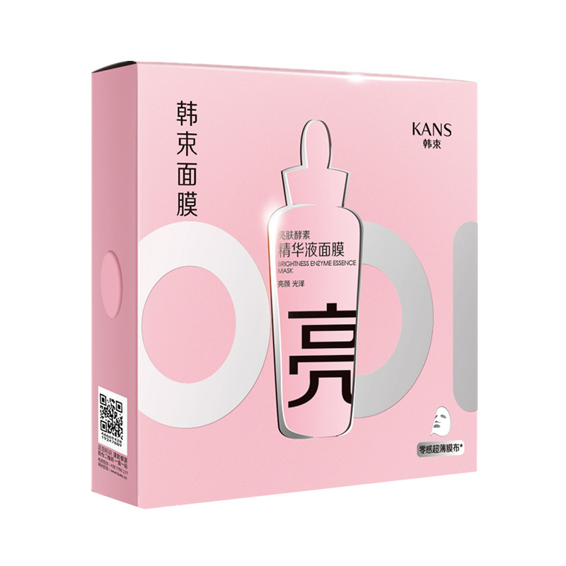 韩束 亮肤酵素精华液面膜