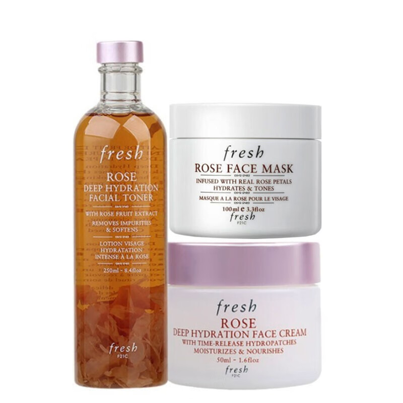 馥蕾诗 玫瑰护理护肤套装