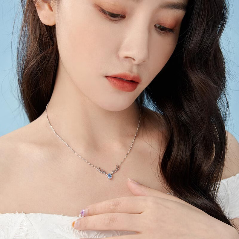 银千惠999纯银项链