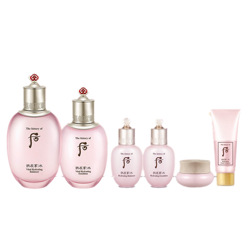 Whoo 雪玉凝水乳霜套装