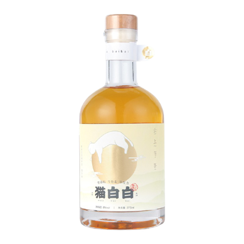 猫白白 8度微醺芽茶果酒