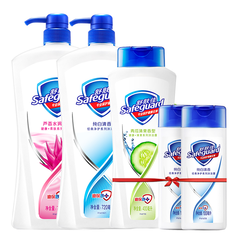 舒肤佳 温和清洁套装沐浴露