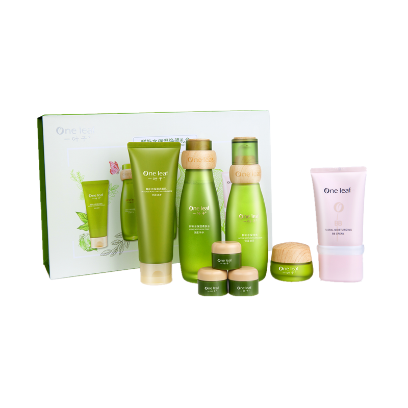 一叶子 鲜补水保湿焕颜套装
