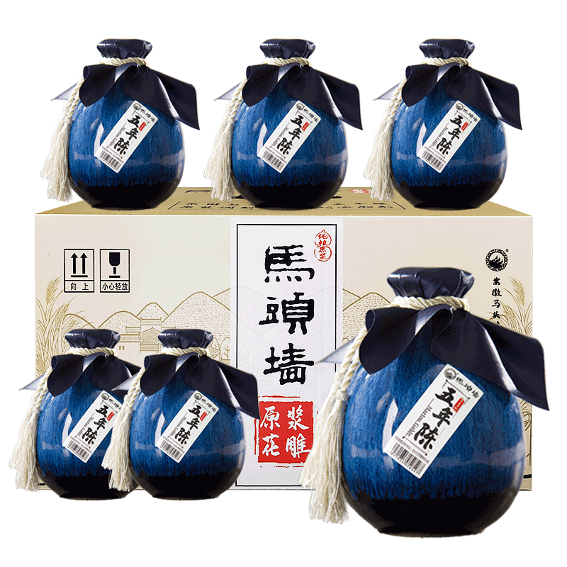 马头墙 五年陈甘醇黄酒