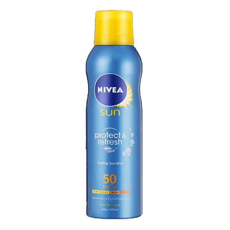 妮维雅 冰爽轻薄无感防晒喷雾