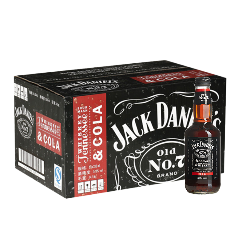 杰克丹尼可乐味鸡尾酒