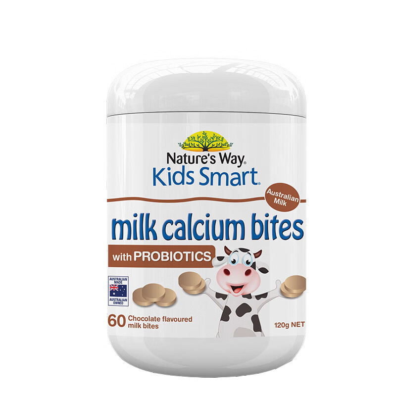 佳思敏 牛乳高钙益生菌咬咬片