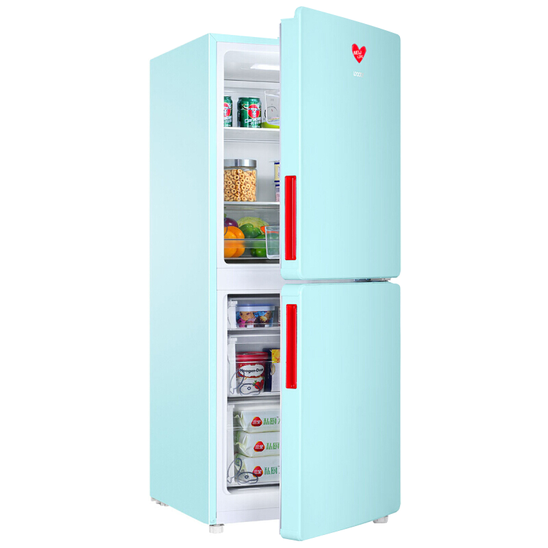 统帅 无霜家用小型复古冰箱