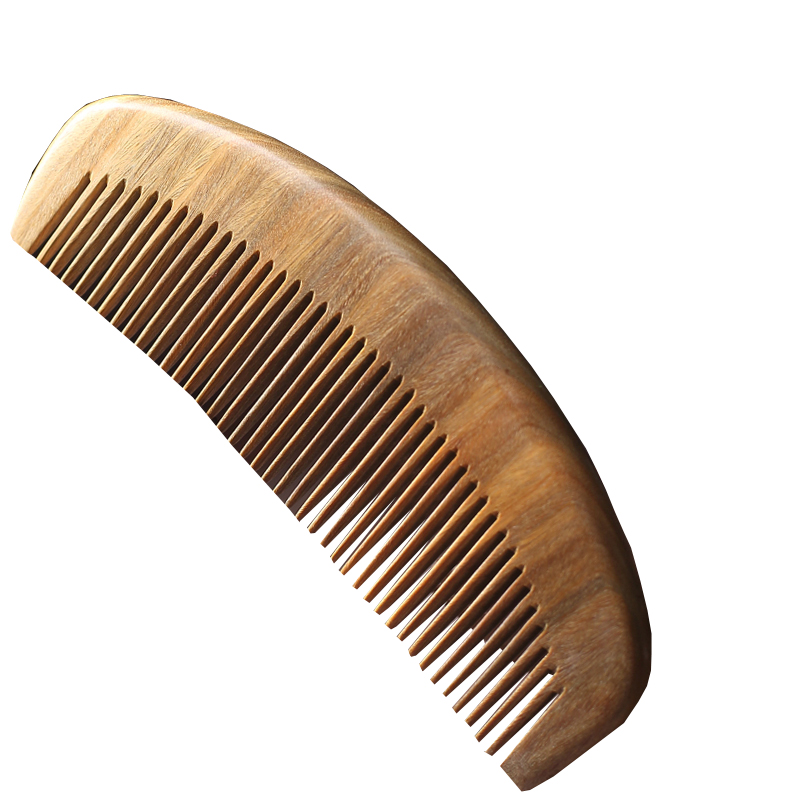 缘木轩 绿檀木 梳子