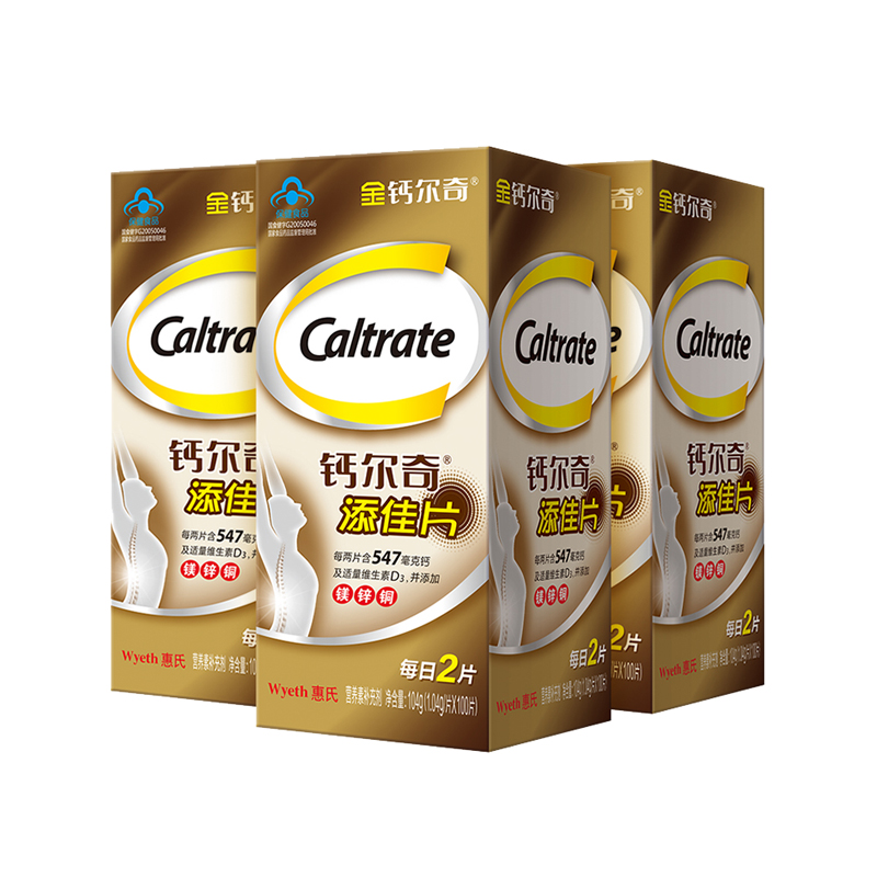 钙尔奇 维生素D3碳酸钙片