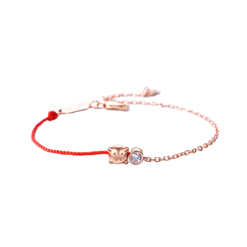 MZMZ 小金猪手链