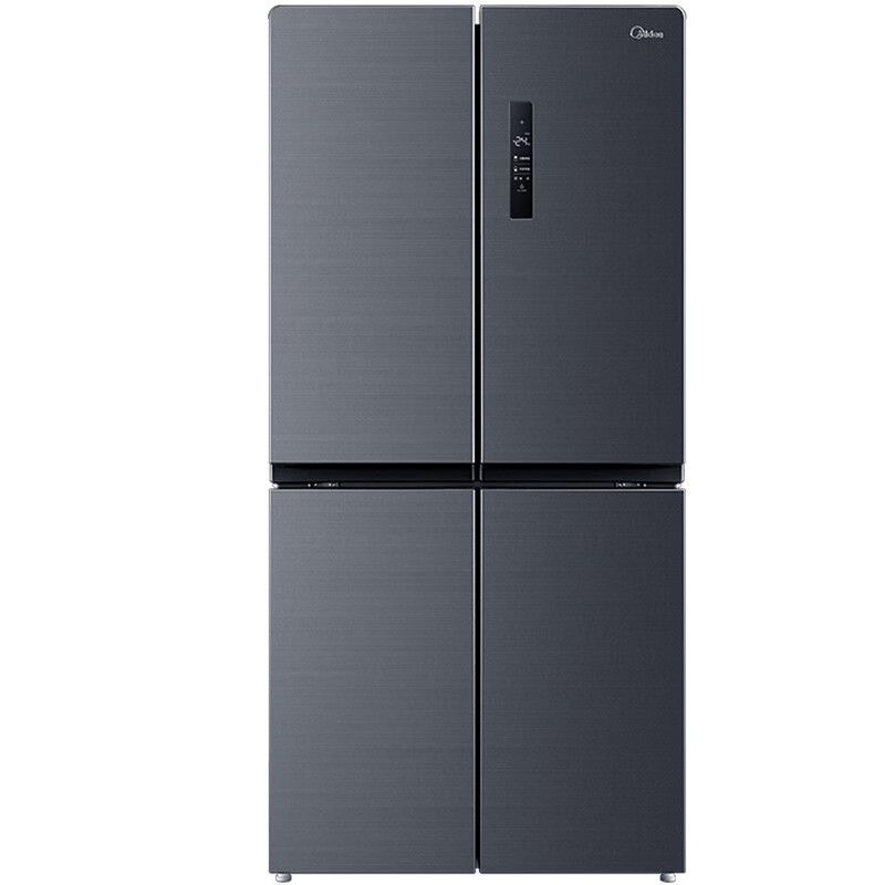 美的 十字对开门一级能效冰箱