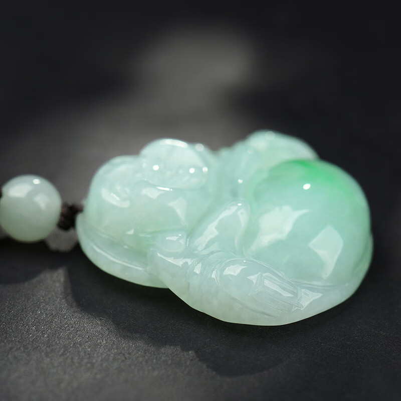 凤禧 清新飘绿 翡翠吊坠