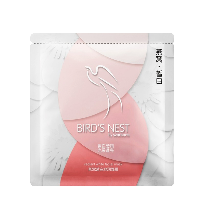 屈臣氏 燕窝皙白沁润面膜