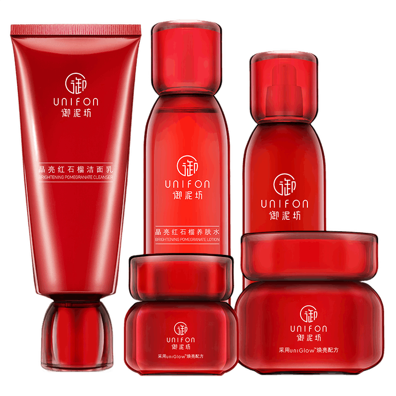 御泥坊 晶亮红石榴护肤套装