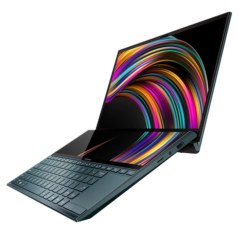 华硕 微边框设计 双屏轻薄本