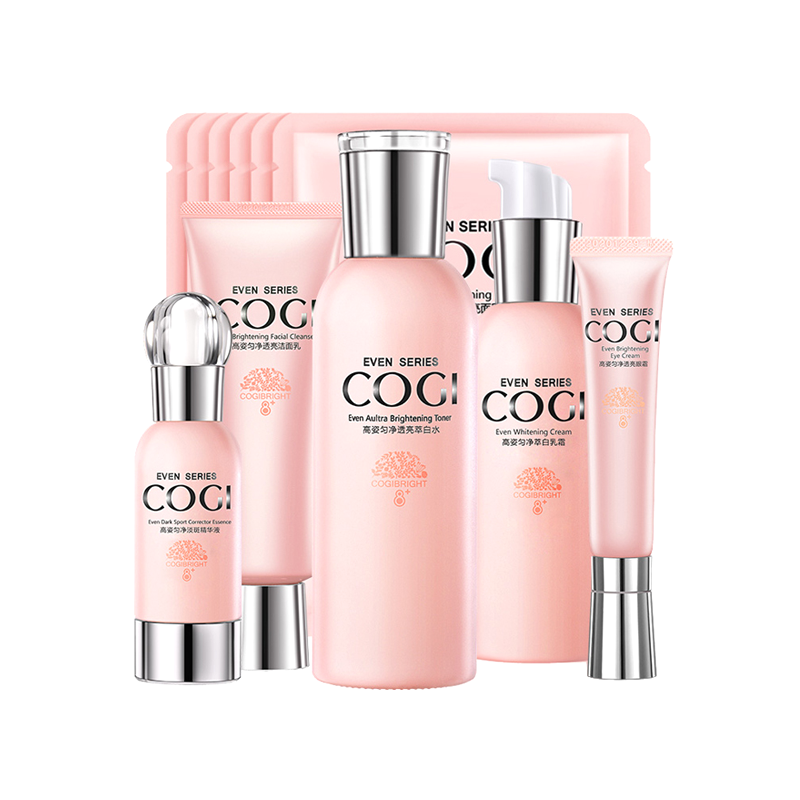 高姿 净黑提亮护肤套装