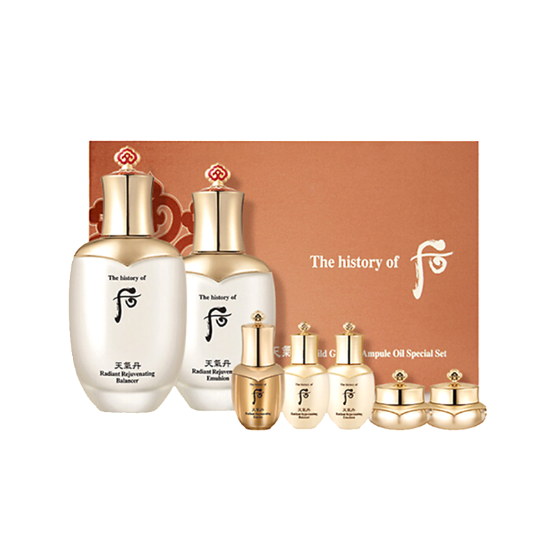 Whoo 水润焕亮 护肤套装