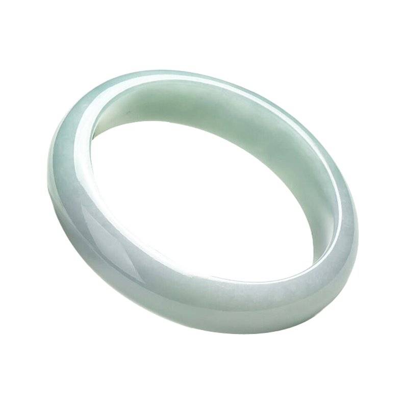 碧玉尊 清透素雅 翡翠手镯