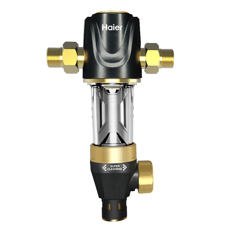 海尔前置专利冲洗大流量净水器