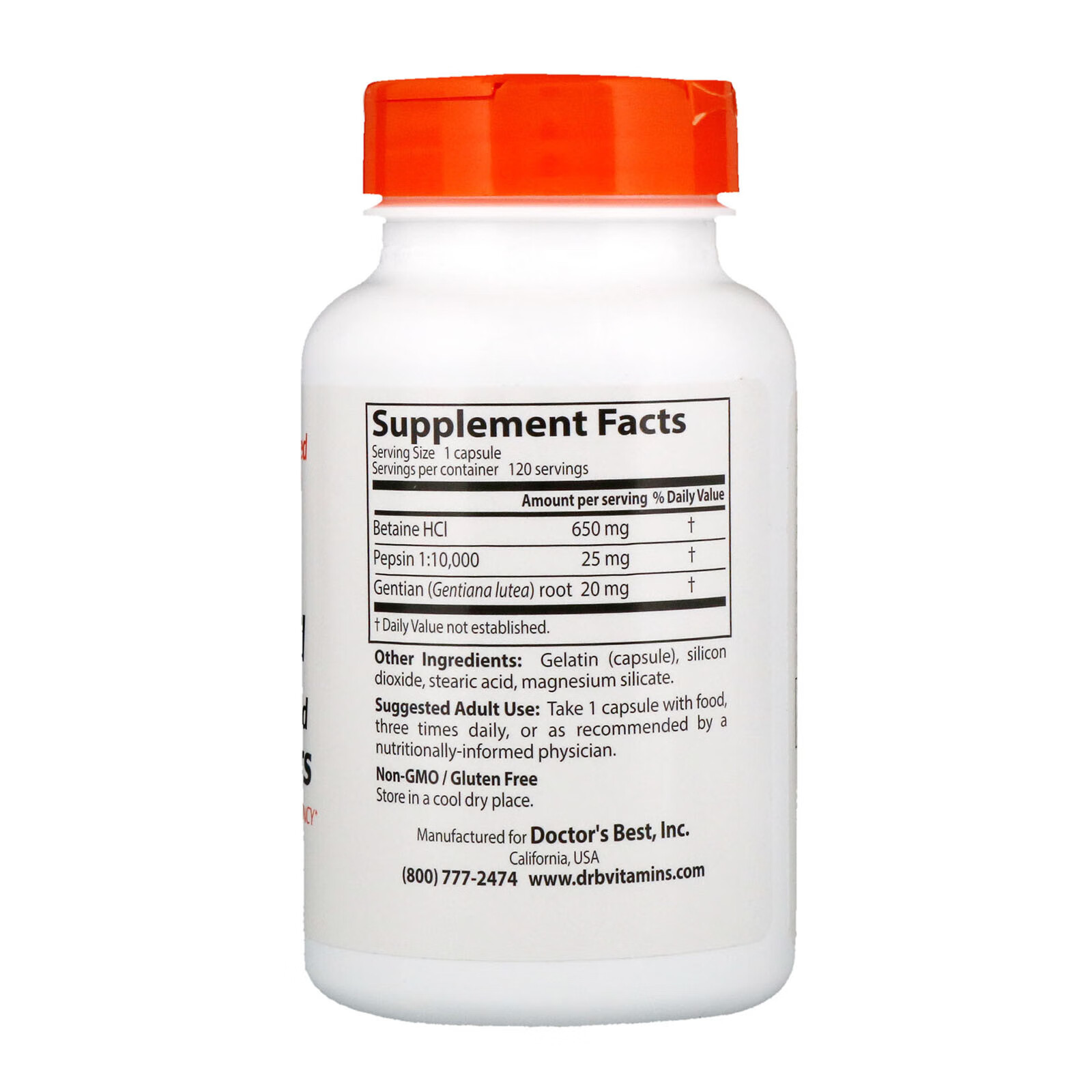 多特倍斯盐酸甜菜碱胶囊