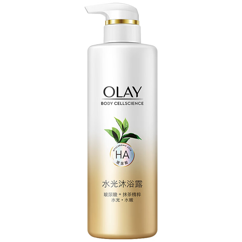 OLAY 玻尿酸抹茶水嫩沐浴露