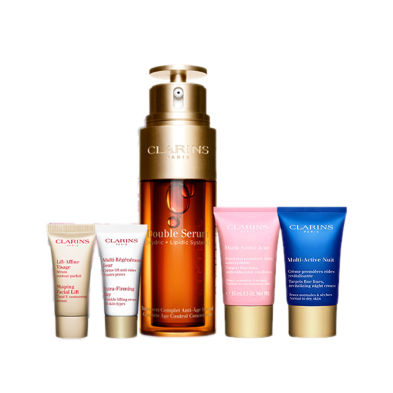 娇韵诗 双萃焕活护肤套装