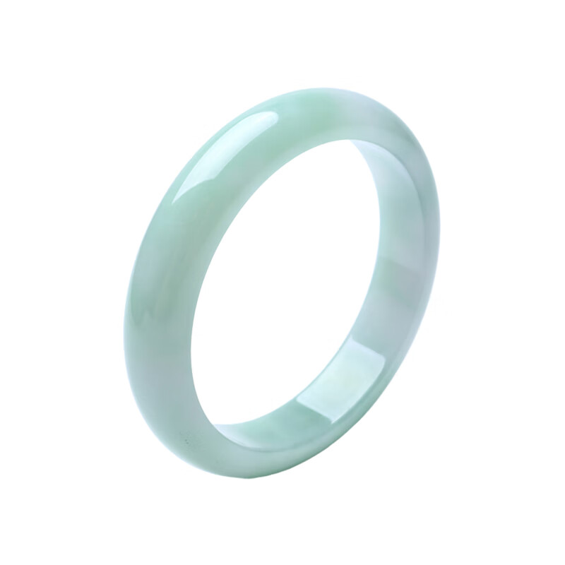 印象眸 翡翠宽边玉手镯