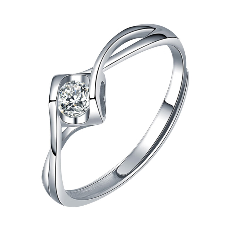 卡蒂罗 经典锆石戒指