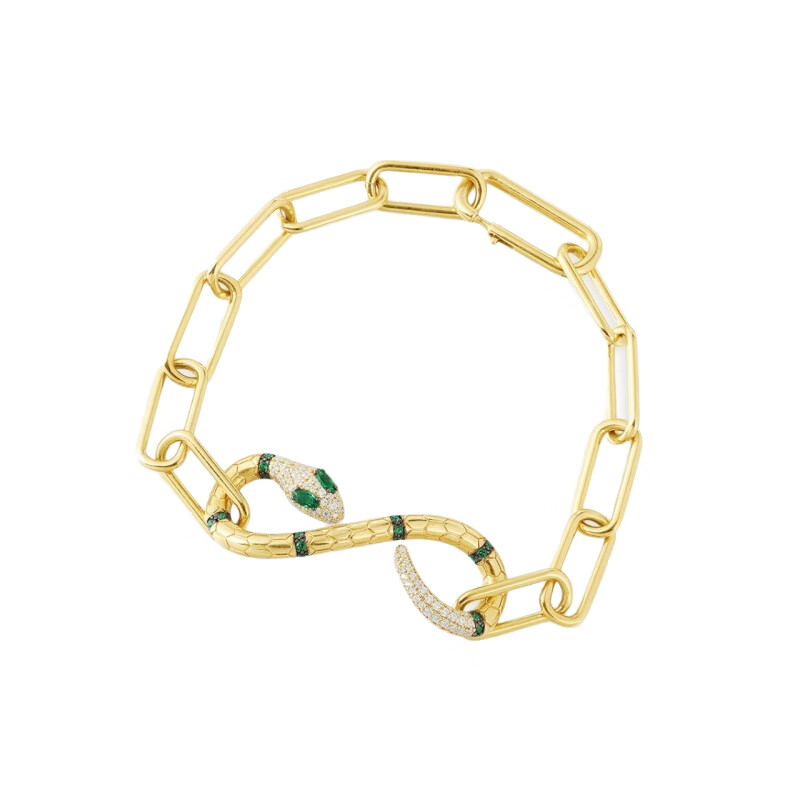 APM复古蛇形手链