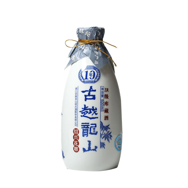 古越龙山 半干型木盒装花雕黄酒