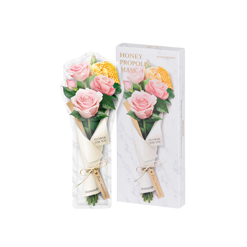 梦妆 花语蜜意蜂胶玫瑰水润面膜