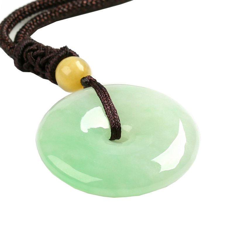 凤禧珠宝 珍贵阳绿吊坠