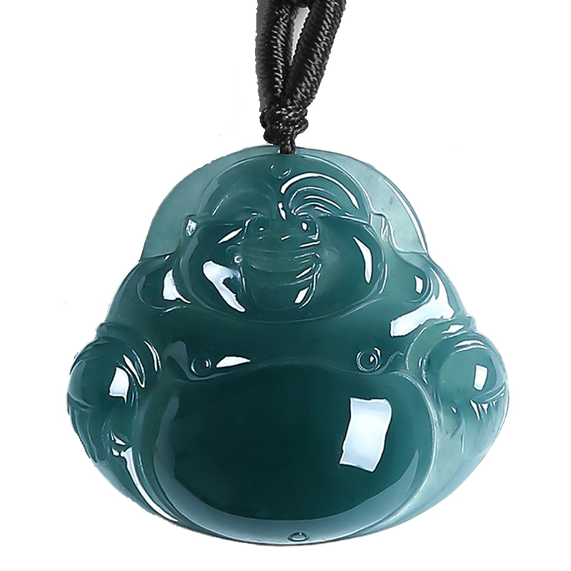 祥祯福 冰种翡翠玉佛吊坠