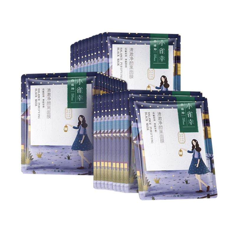 百雀羚 清澈净颜补水面膜