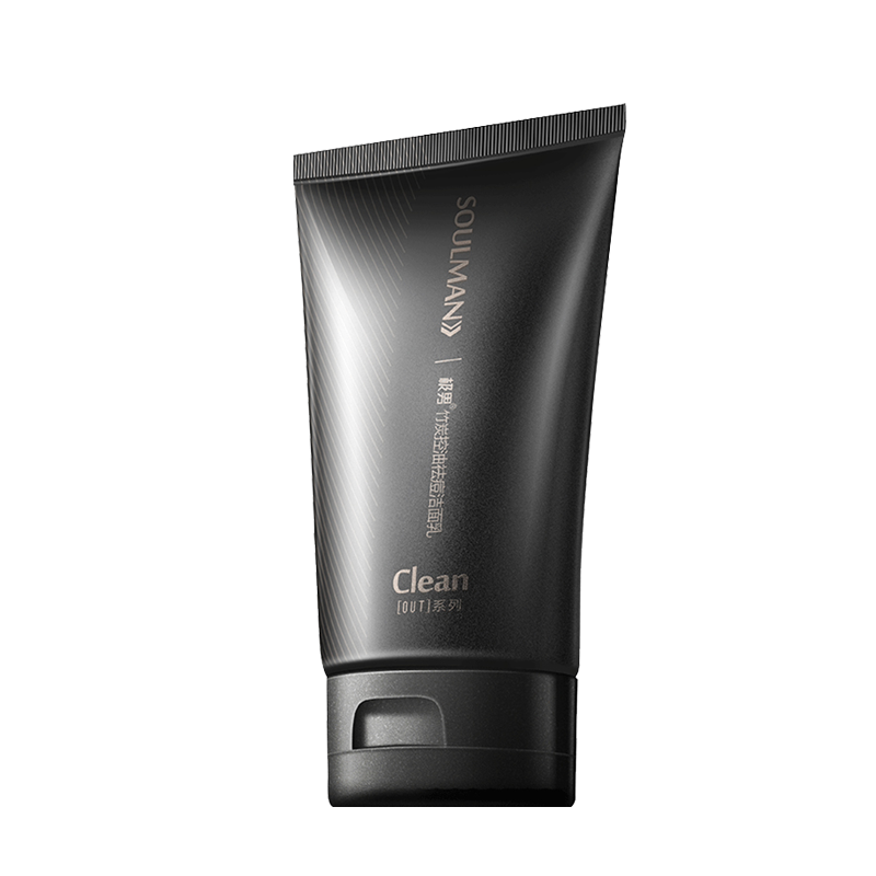 极男 祛痘去黑头洁面乳