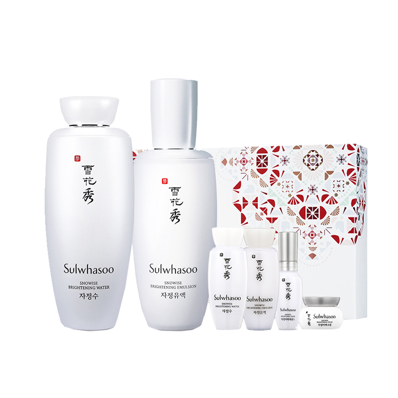 雪花秀 雪滢焕白水乳礼盒装