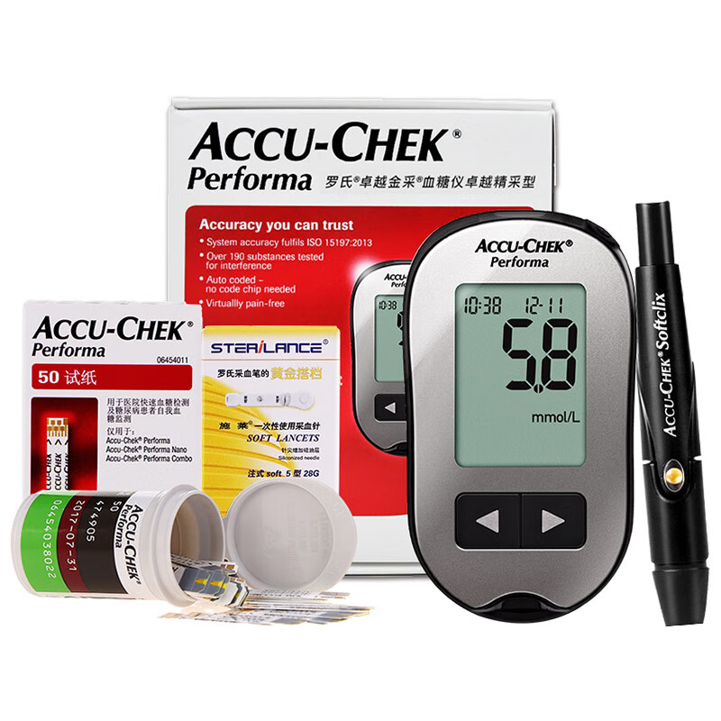 罗氏 美国进口血糖仪