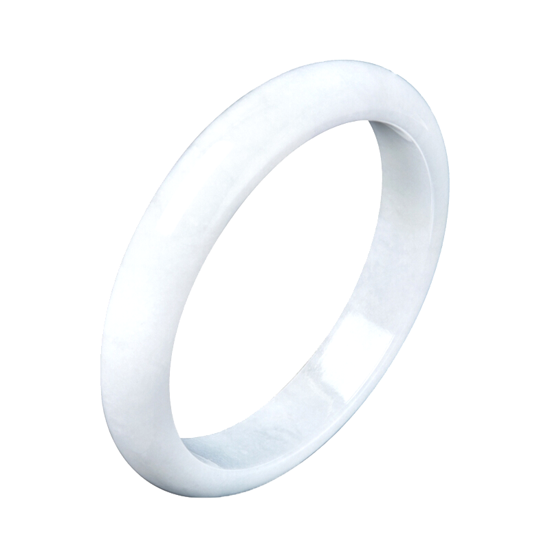 周大福 素雅温润翡翠手镯