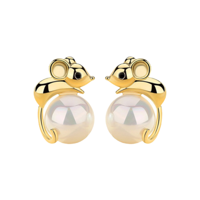 CAROMAY 金鼠耳钉