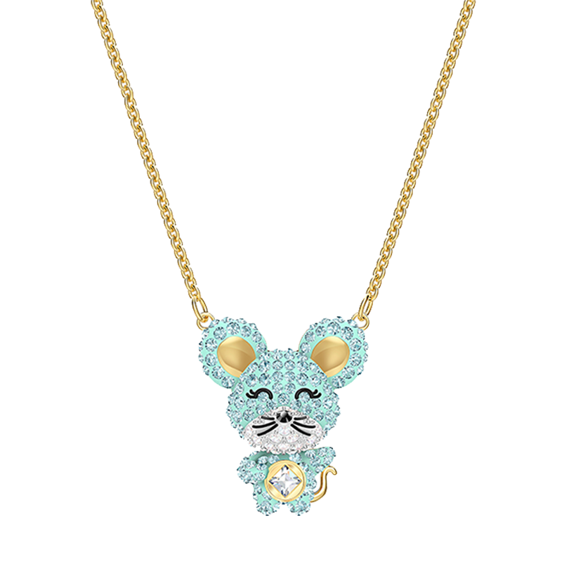 施华洛世奇 萌趣老鼠项链