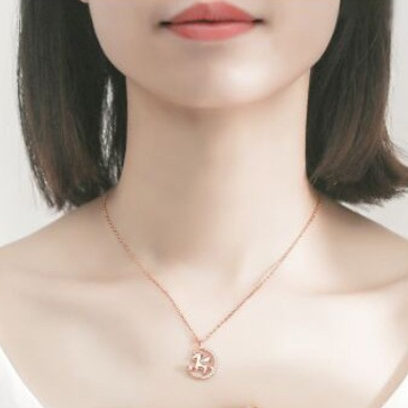 圣雅罗 独角兽项链