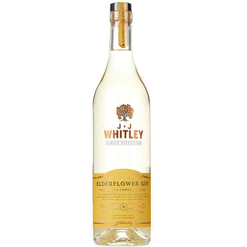 JJ惠特利 接骨木花味甘醇金酒