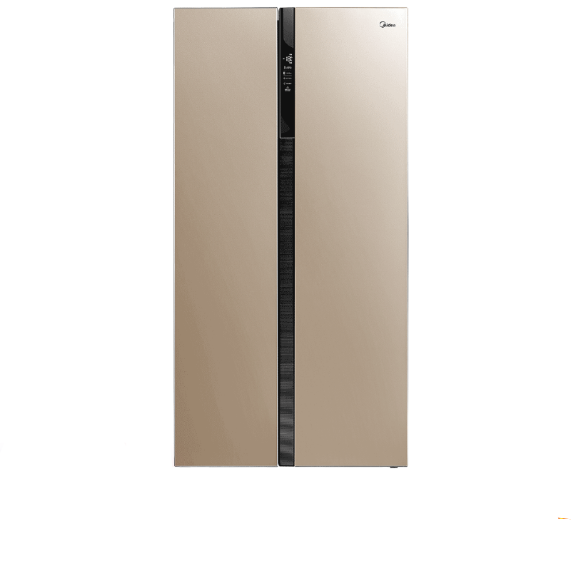 美的 大容量对开门冰箱