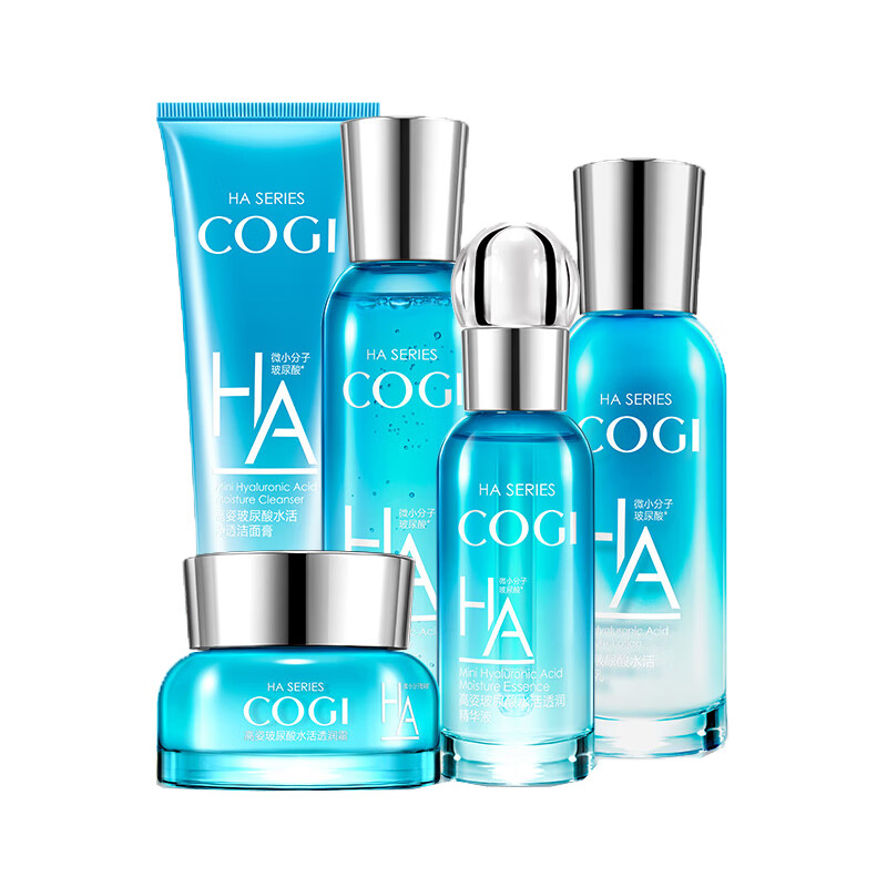 高姿 玻尿酸补水 护肤套装