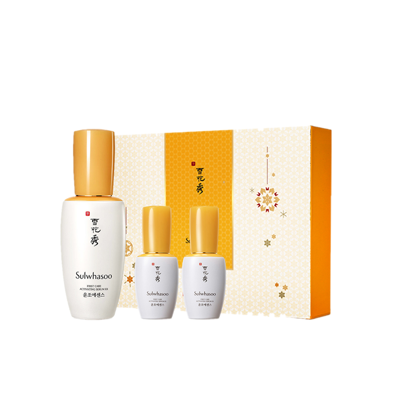 雪花秀润致焕活肌底礼盒套装