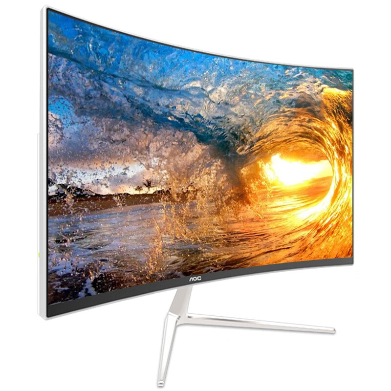 AOC 曲面屏一体机电脑
