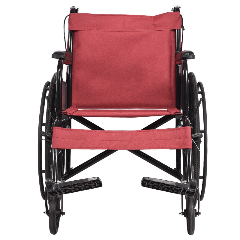 揽康 一体轮实心胎轮椅