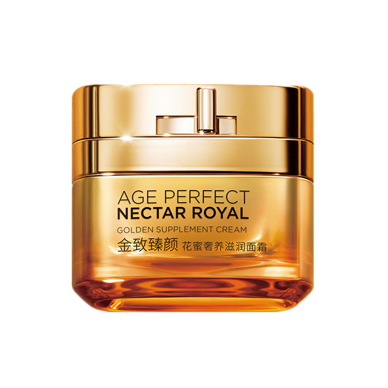 欧莱雅 金致臻颜花蜜奢养面霜